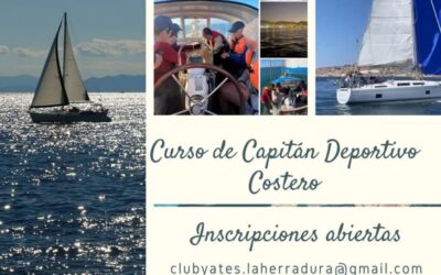 Comenzó el proceso de inscripción para el Curso de Capitán Deportivo Costero en Club de Yates La Herradura