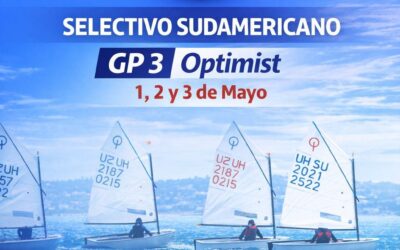 Selectivo Sudamericano Clase Optimist GP3 – 1, 2 y 3 de mayo en Club de Yates La Herradura