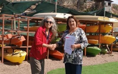 Club de Yates La Herradura recibe donación de equipamiento para el desarrollo del área de tenis general e inclusivo